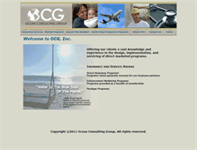 Tablet Screenshot of oceanconsultinggroup.com